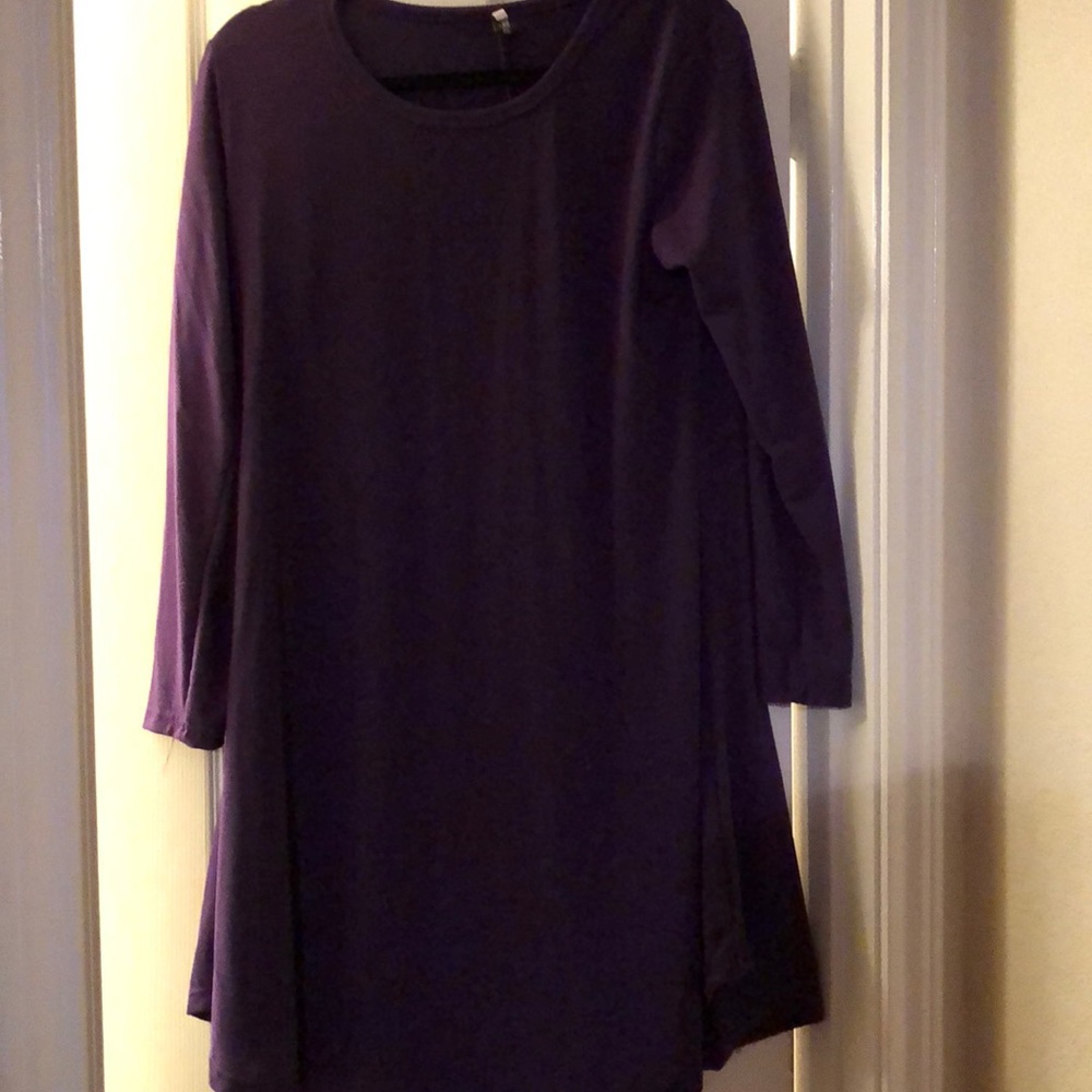 Purple dress
